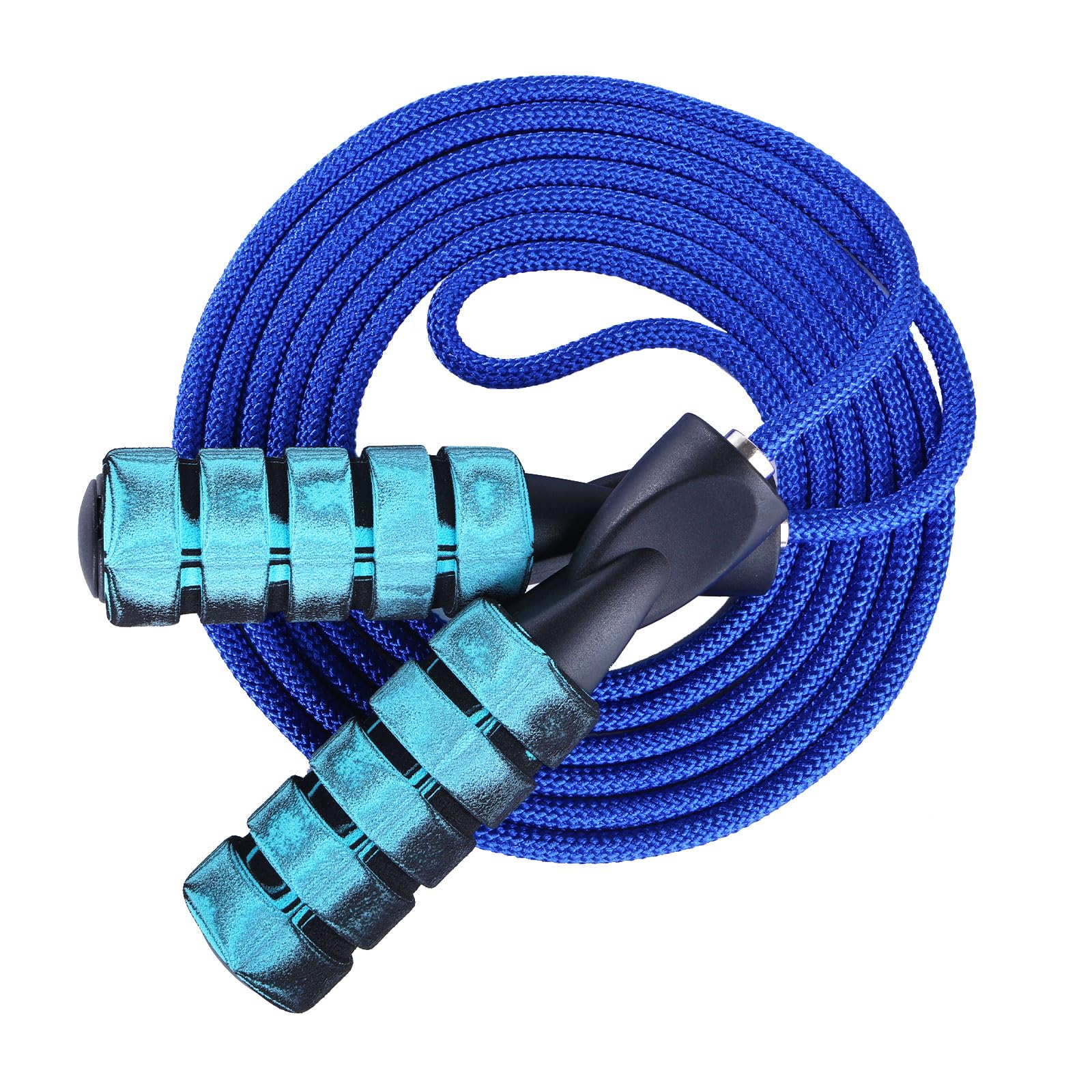Springseil mit verstellbarer Länge, Baumwollseil, doppeltes Lager, Springseil für Damen, Herren, Kinder, Jumprope, geeignet für Zuhause, Fitnessstudio, Schule, Workout-Ausrüstung für Fitness und
