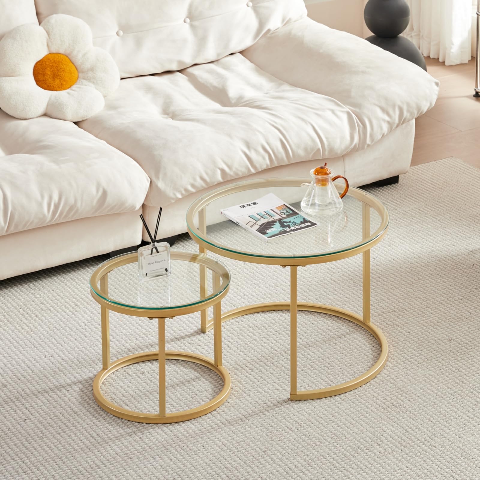 Mesa de centro geométrica