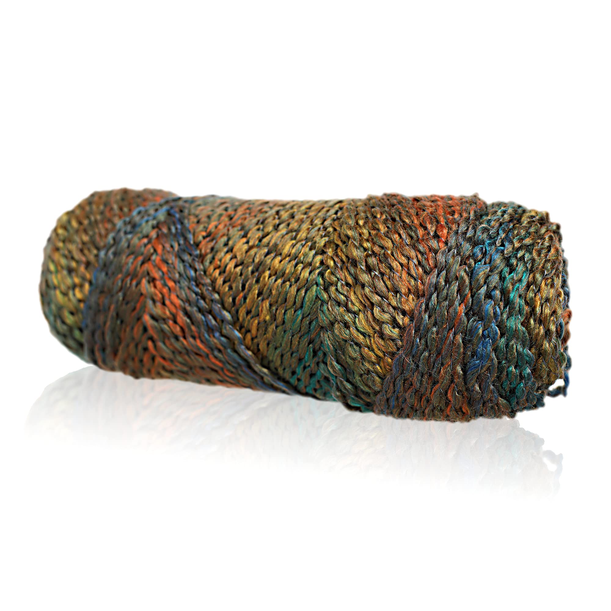 Lion Brand Homespun Painted Desert 790-407 (3 Knäuel – gleiche Farbmenge) Chunky Bulky #5 Acrylgarn zum Häkeln und Stricken, mit Projekttasche
