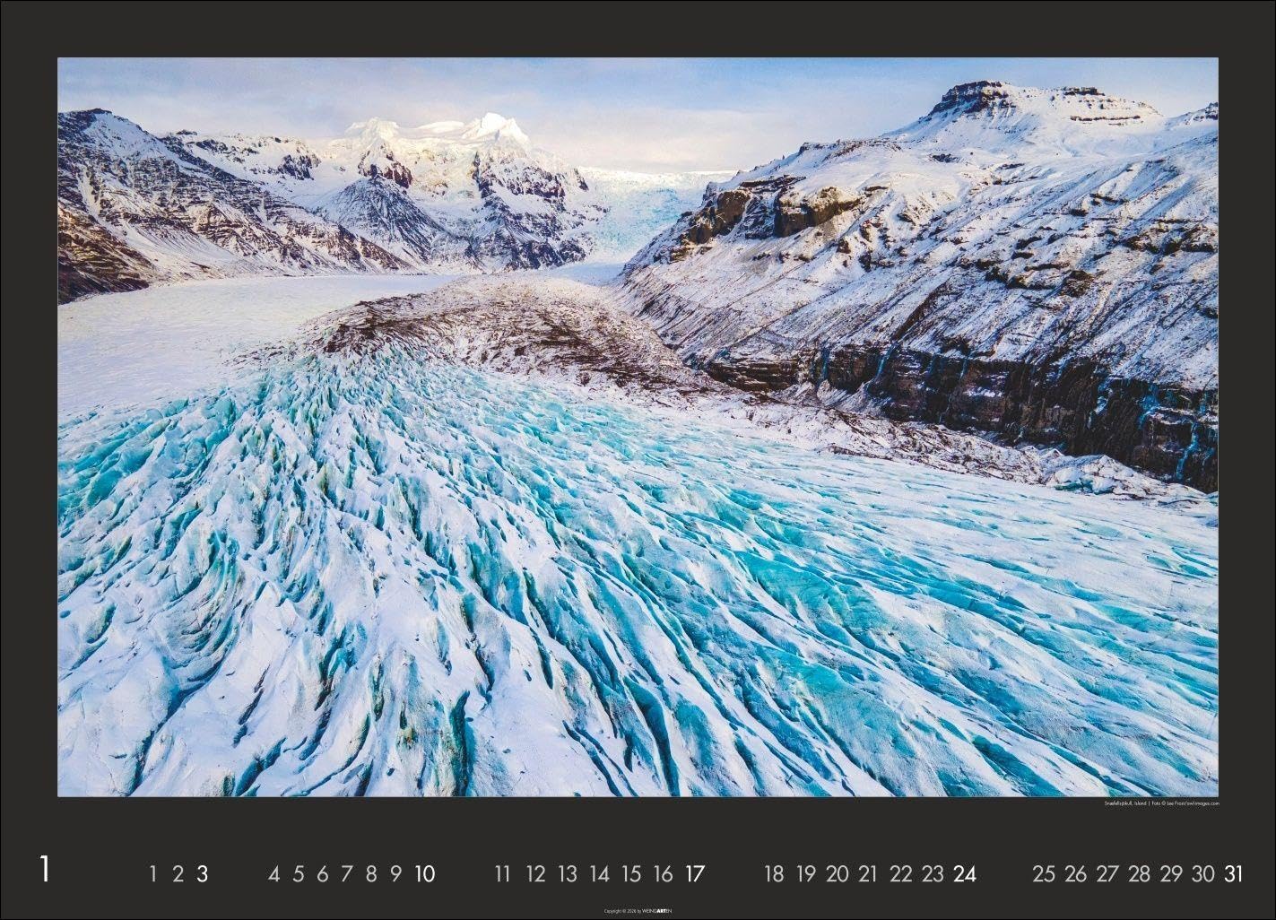 Die Erde von oben Kalender 2027: Großer Foto-Wandkalender XXL. Landschaften-Kalender 2027 mit atemberaubenden Fotos aus der Vogelperspektive. 68 x 49 cm. Querformat.