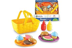 Learning Resources Play Picnic Set: Educational & Sensory Experience for Toddlers