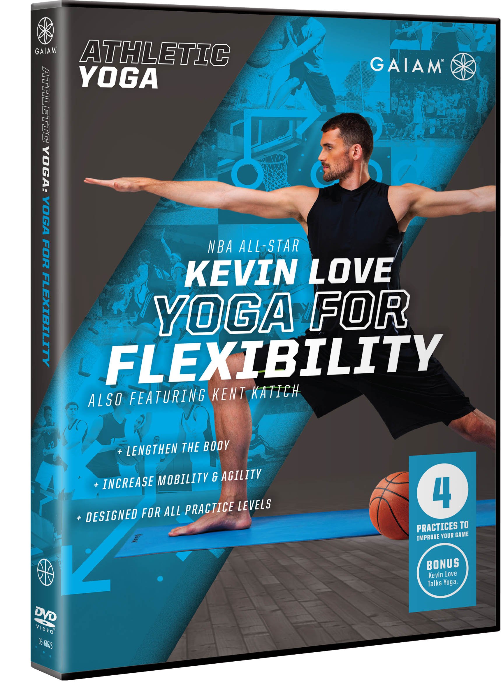 ATHLETIC YOGA: KEVIN LOVE YOGA FOR FLEXIBILIITY - DVD [Import] [DVD]