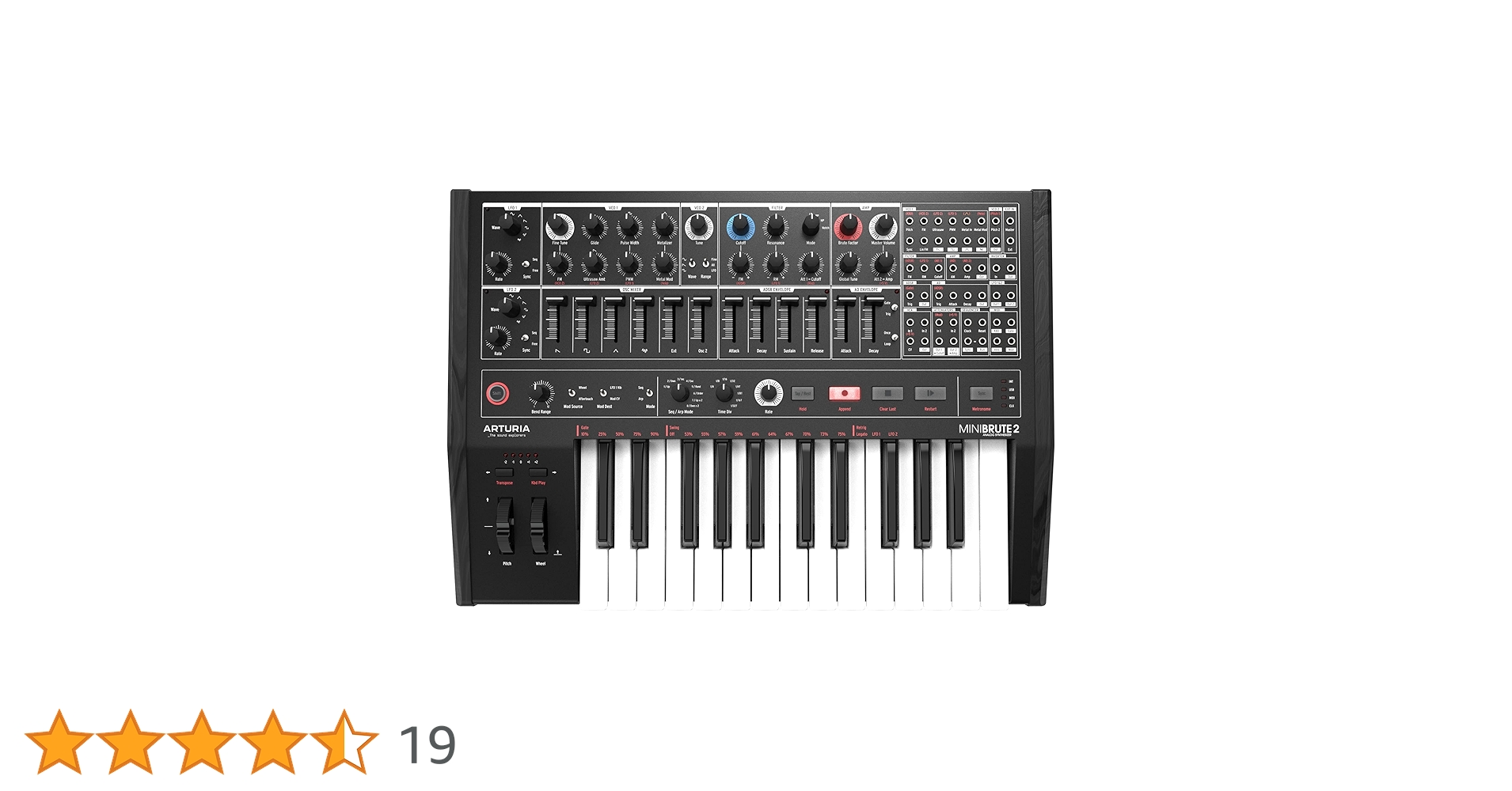 ARTURIA MINIBRUTE 2S アナログシンセサイザー Amazon.co.jp: Arturia MiniBrute 2S セミモジュラーアナログ