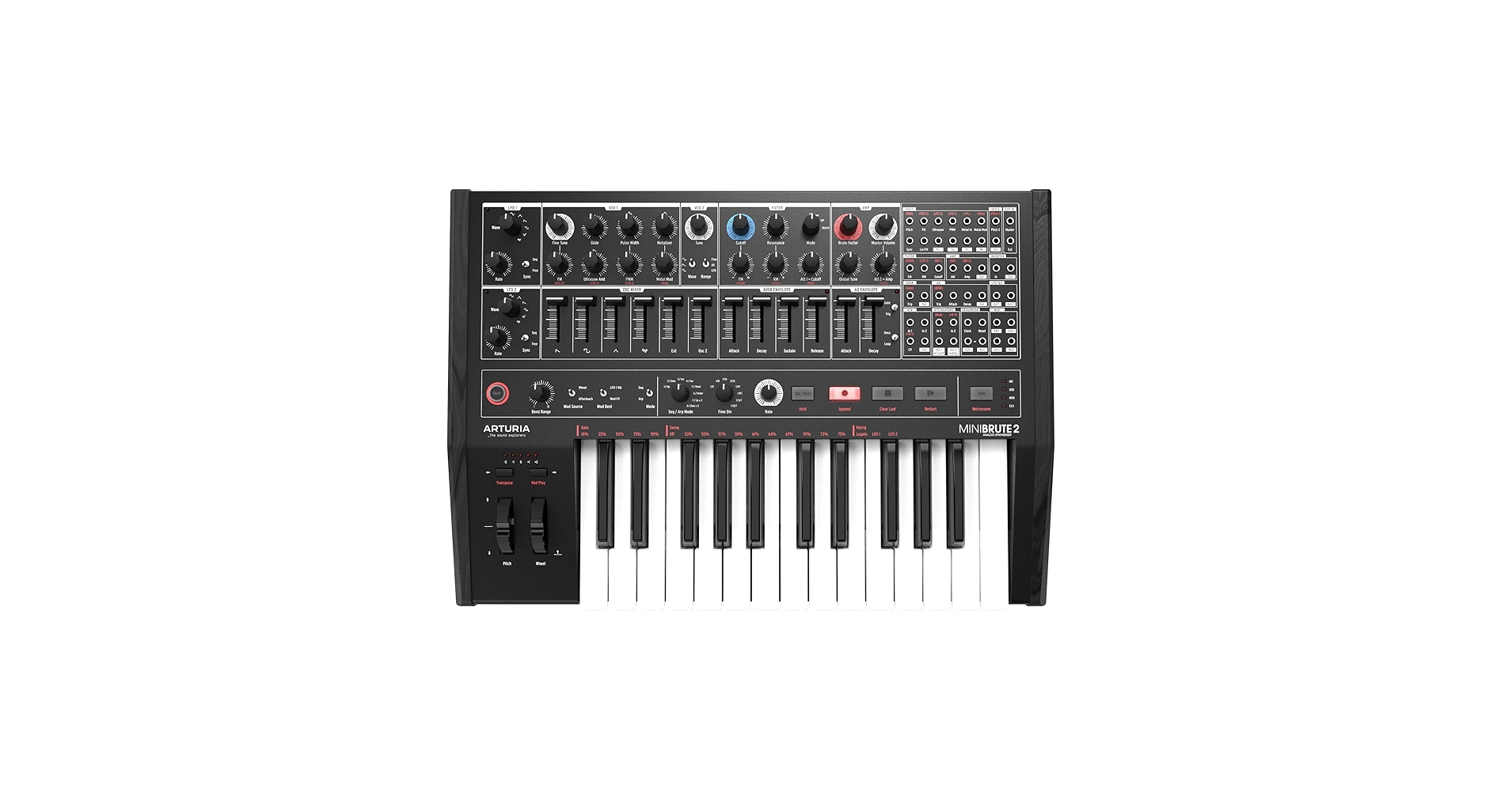 鍵盤楽器 arturia minibrute 2s Amazon.com: Arturia MiniBrute 2 Semi-Modular Analog