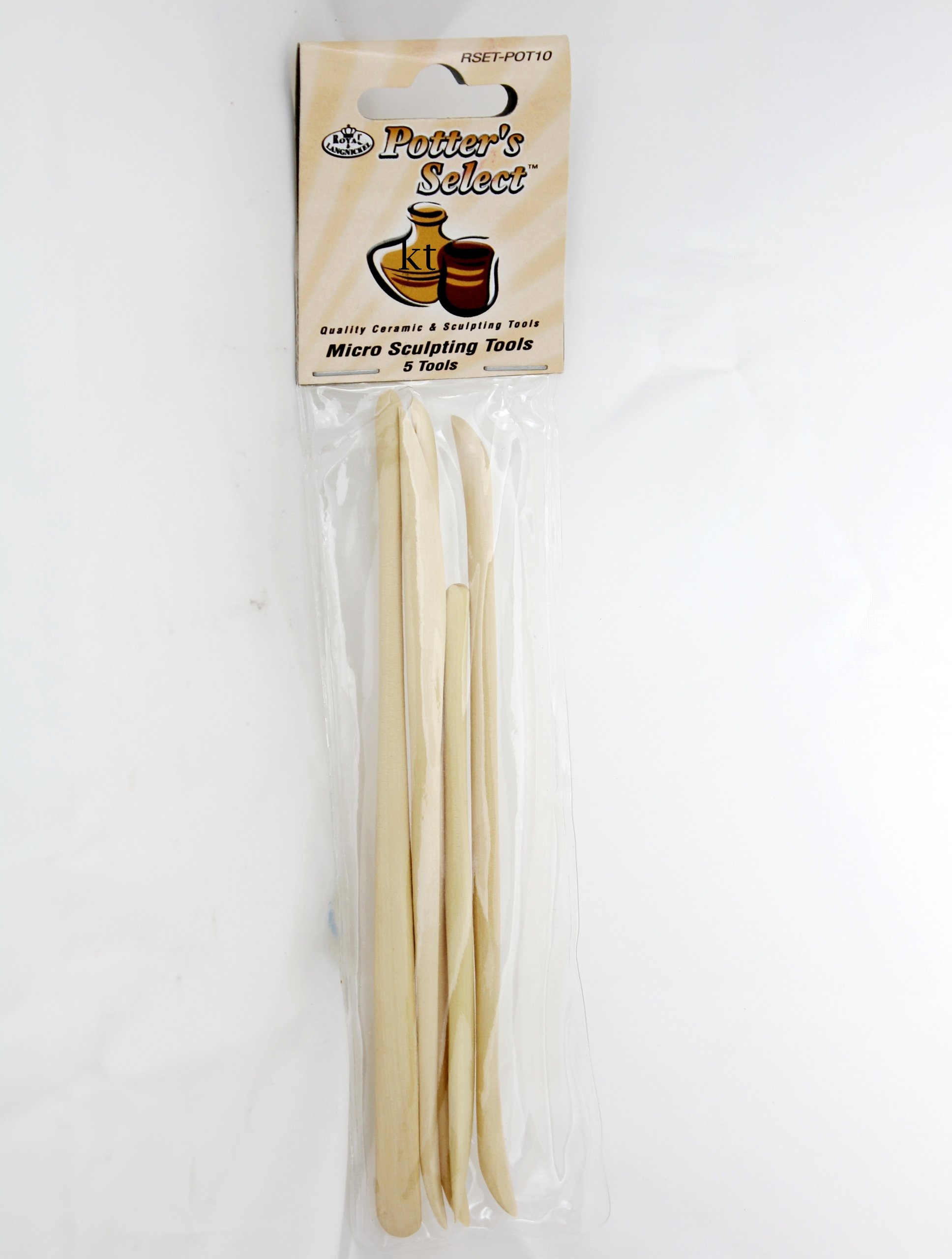 Royal and Langnickel Potter's Select 5 Pieces Micro Sculpting Tools Set