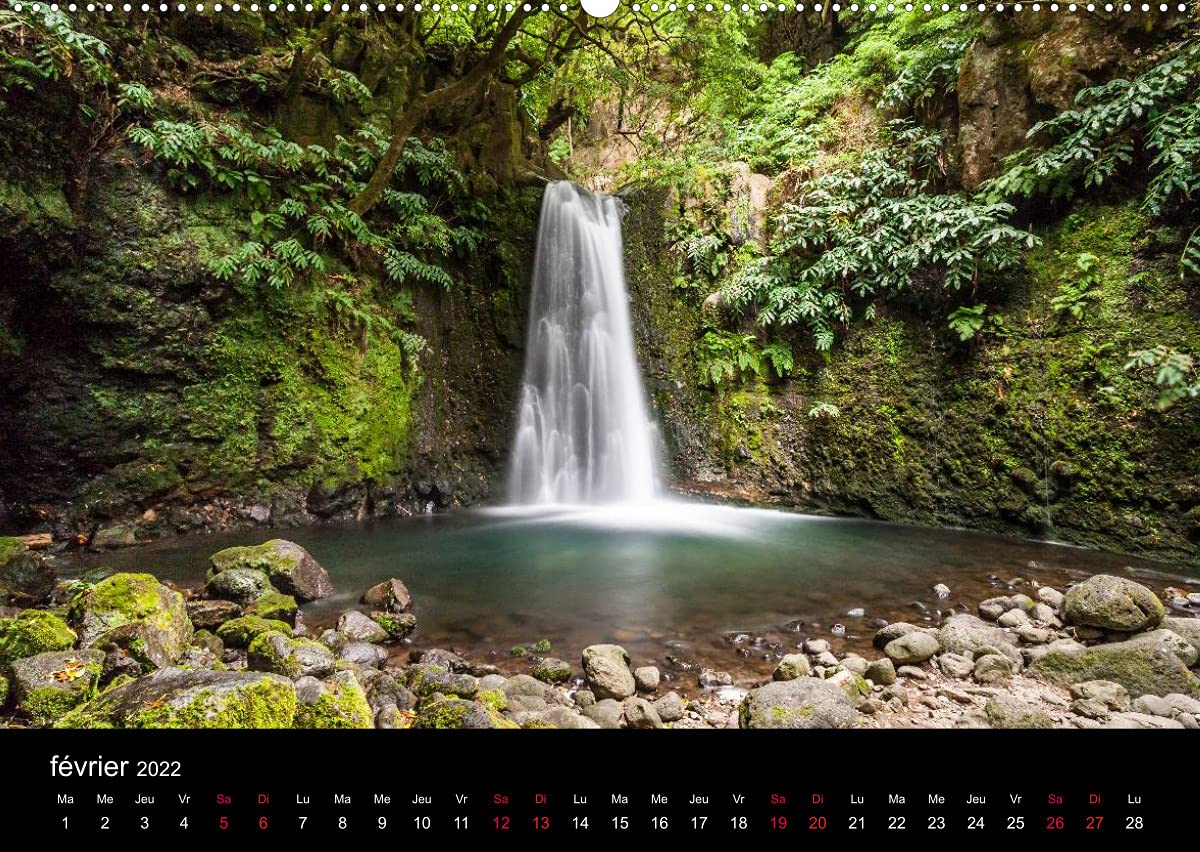 Archipel des Açores (Premium, hochwertiger DIN A2 Wandkalender 2022, Kunstdruck in Hochglanz): Paysages de l'Archipel des Açores (Calendrier mensuel, 14 Pages )