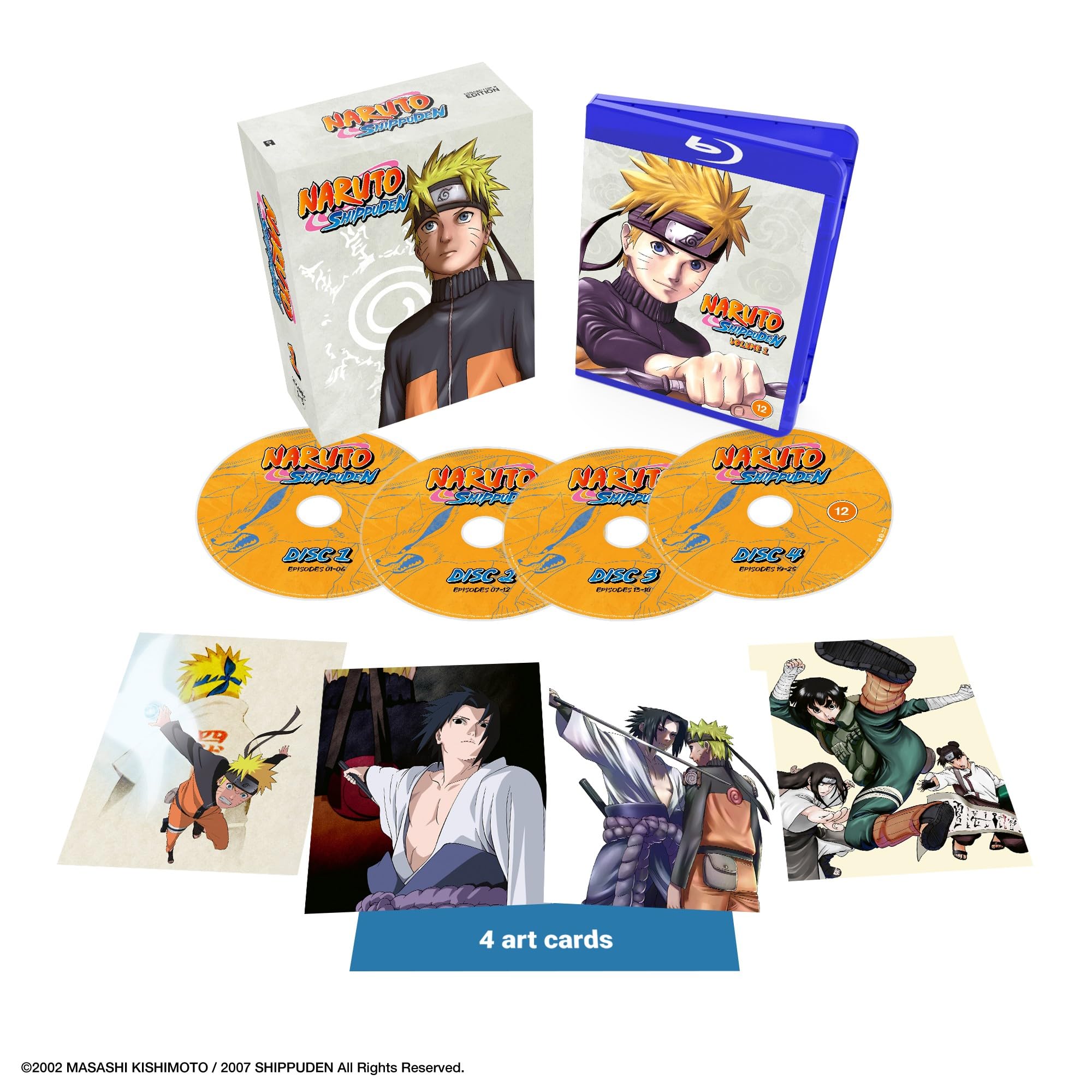 Naruto: Shippuden - Volume 1 Collector's Edition [12] Blu-ray Box Set