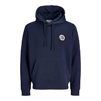 JACK & JONES Jjalliance Sweat Hood, Blazer Blu Marine