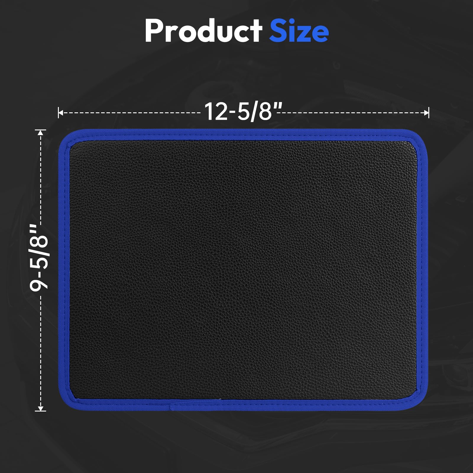 Magnetic Tool Mat-40 LBS Flexible Magnetic Mat for Tools, Blue — Amazon image 2