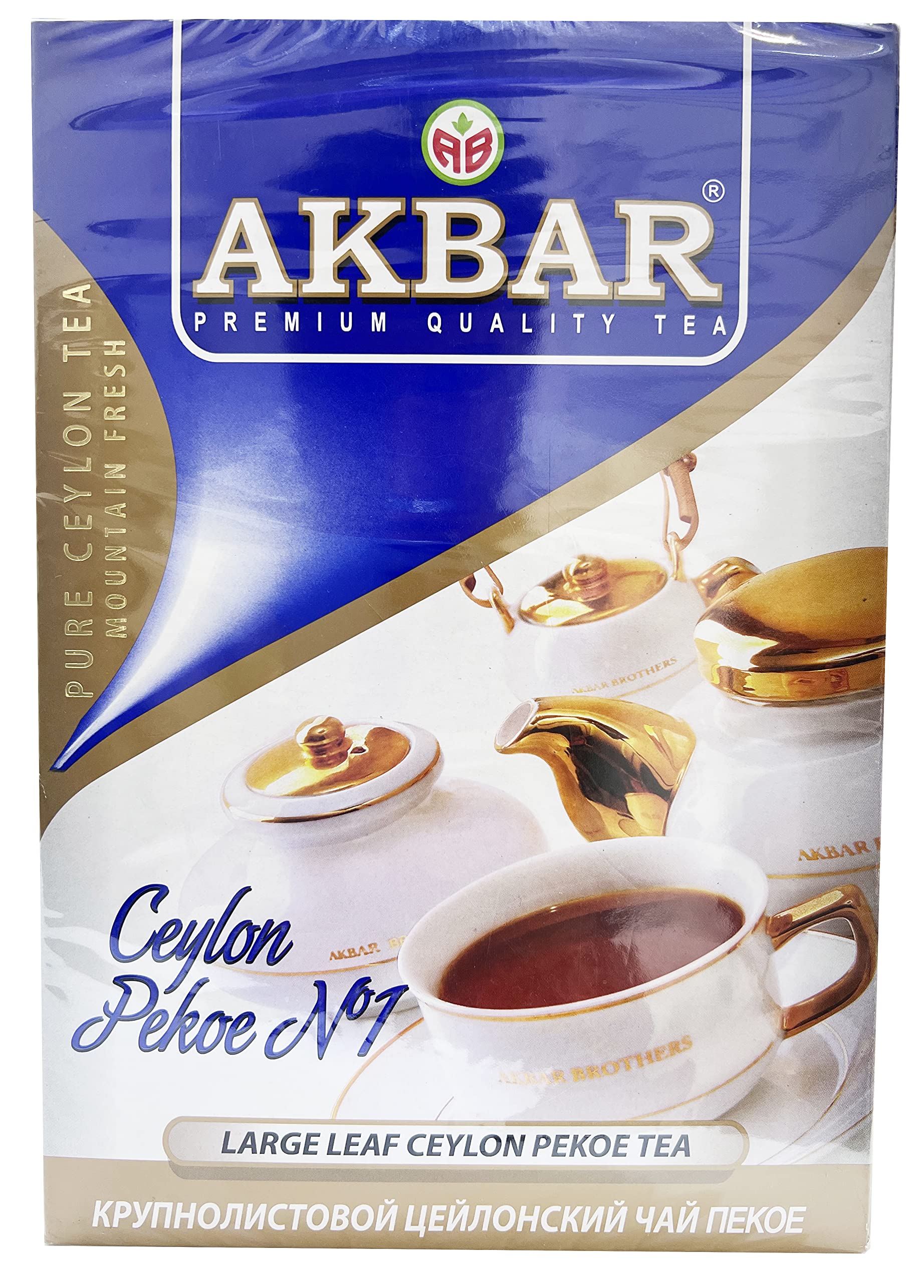 Akbar Large Leaf Ceylon Pekoe Tea 500g