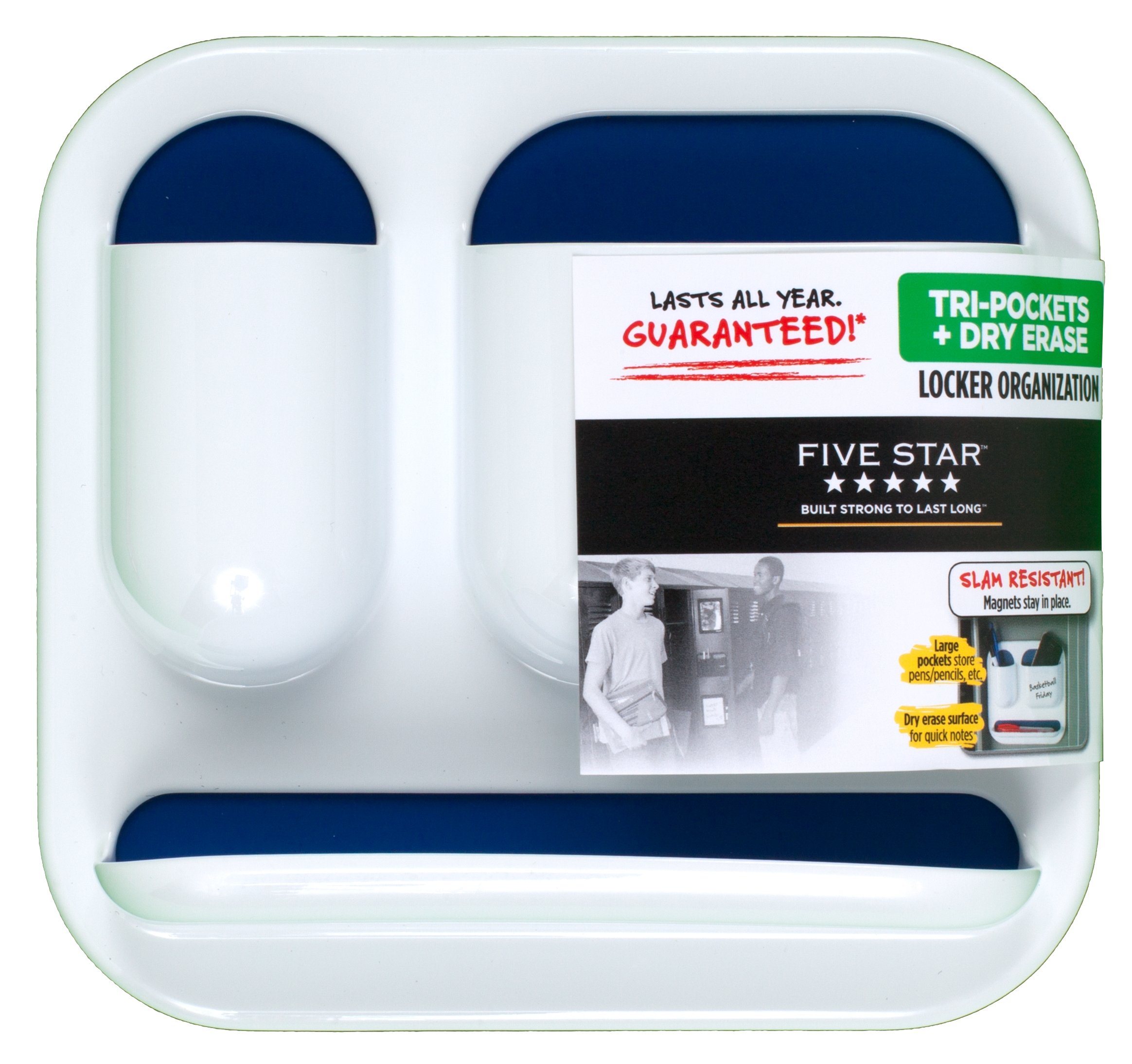 Five Star Locker Pockets - Dry Erase, Magnetic -4
