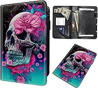 Vista 27 de Server Books for Waitress, Waiter Book Server Organizer with Zipper Pocket,PU Leather Waitress & Waitstaff Book Wallet with Card Slot Guest Check