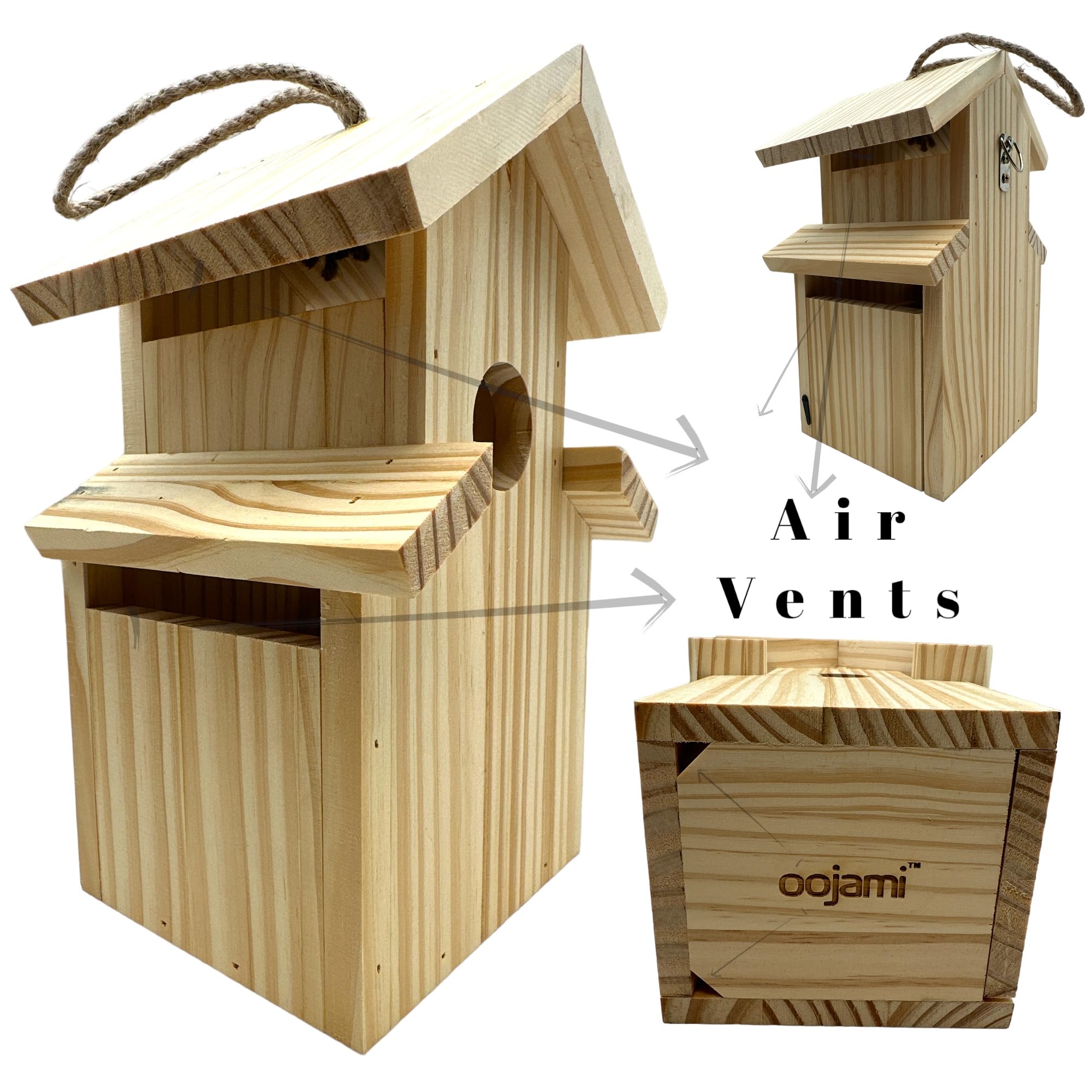 Photo inspiration: Fresh Look at Snapklik Com Oojami 2 Pack Assorted Unfinished DIY Outdoor Bird