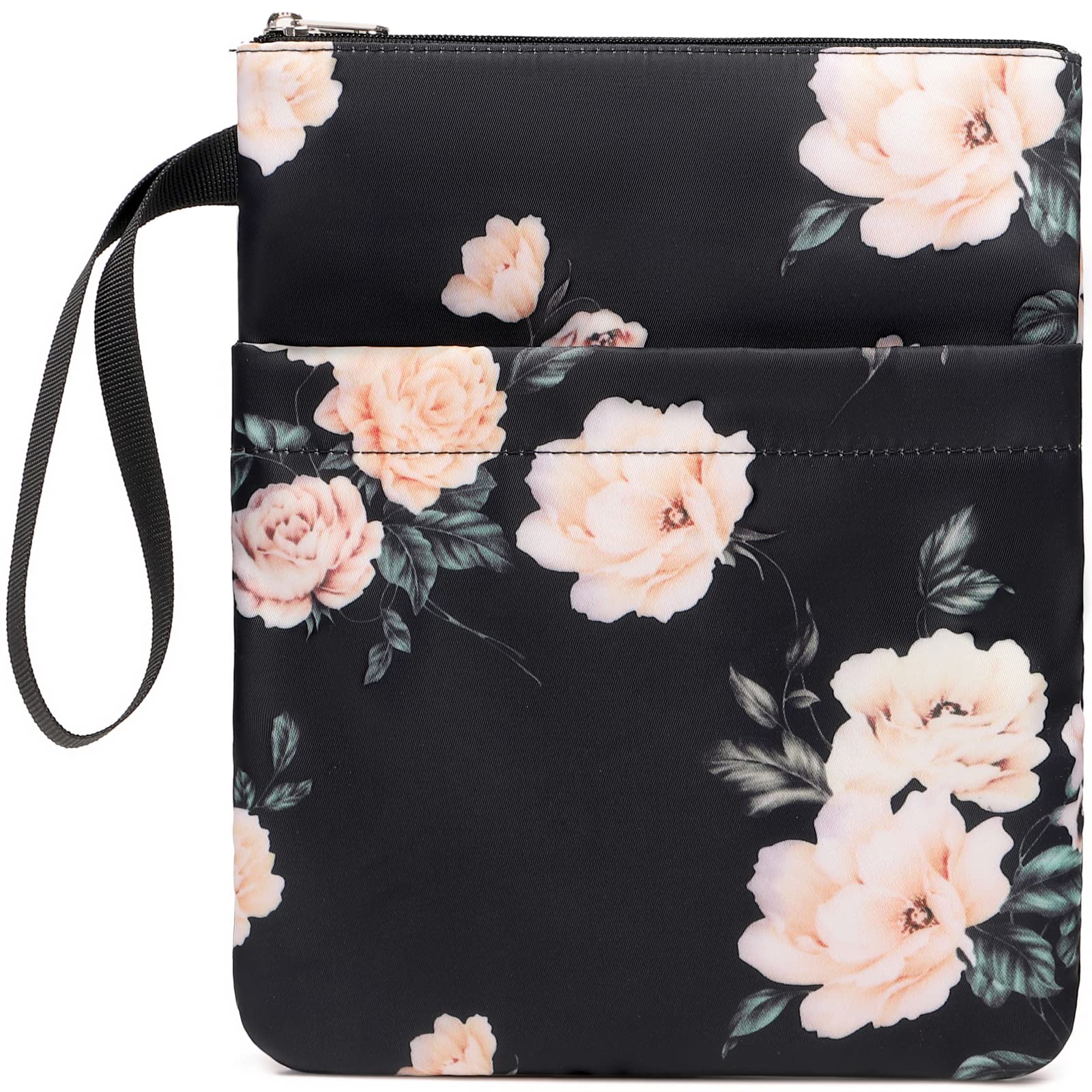 DSIUE Book Sleeve Book Covers for Paperbacks Book Protector with Zipper for Book Lover,11.4 X 9 Inch