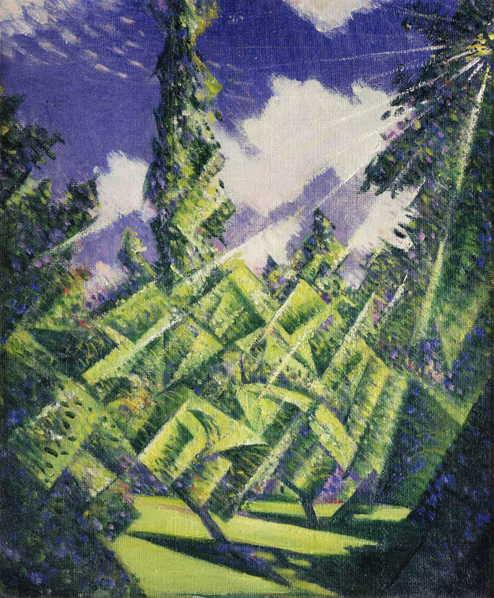 ARTXLXXBN Famous Painting Art Wall Decor Abstract Art Picture the Four Seasons Summer by Christopher Richard Wynne Nevinson Animal Pictures for Home Decor 60x90cm