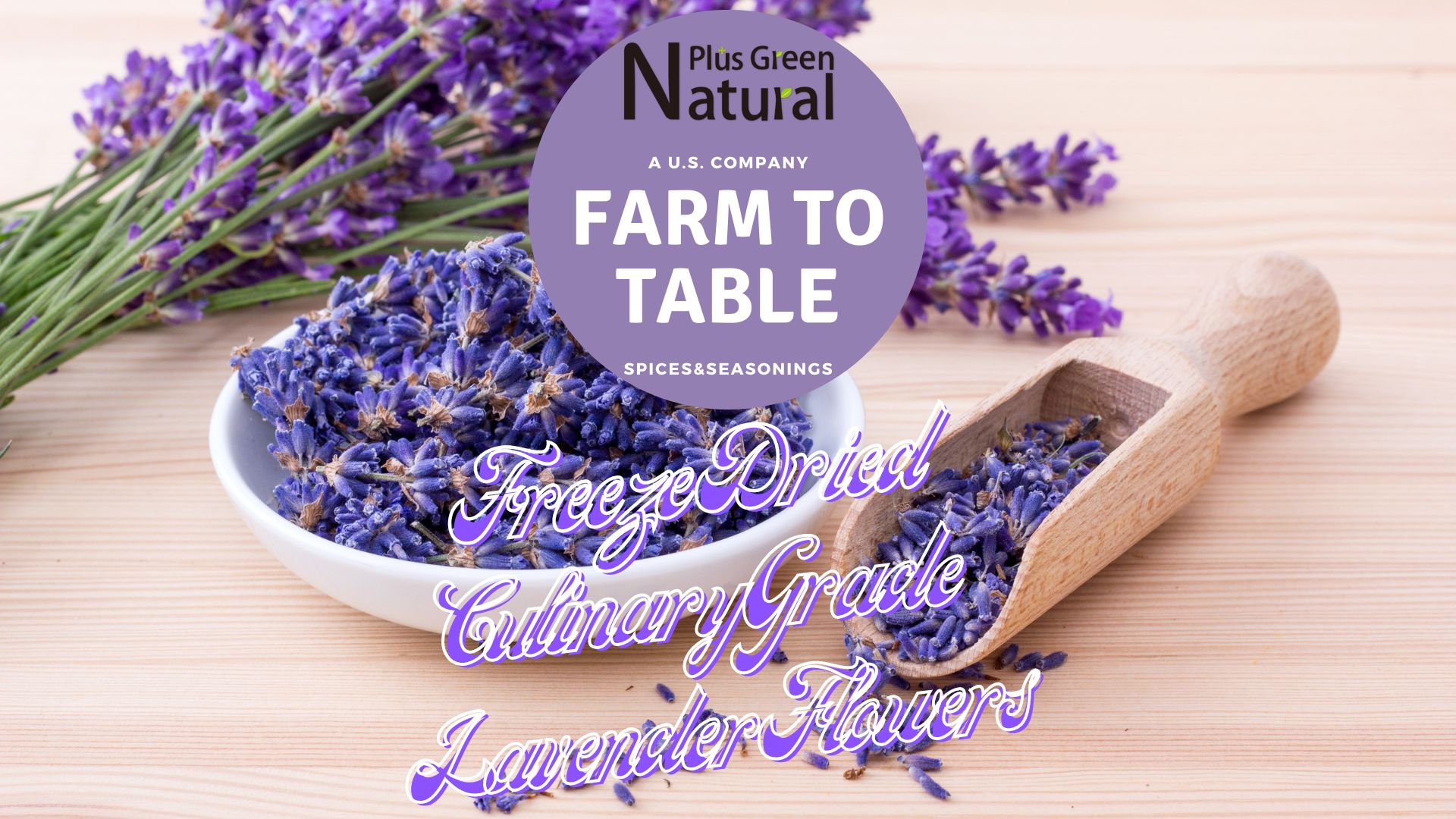 Watch Freeze Dried Culinary Grade Lavender Flowers For Tea and DIY
