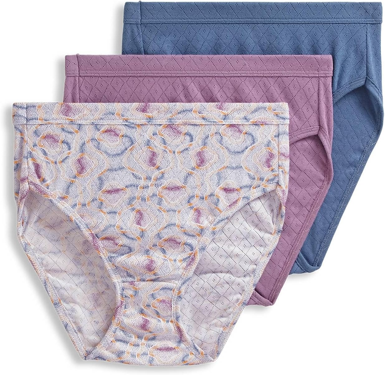 Jockey Women's Underwear Elance Breathe French Cut - 3 Pack