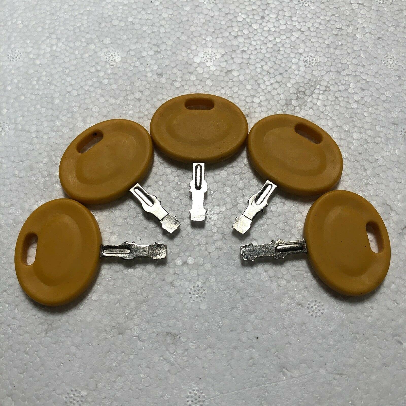 5PK Fits for Mtd Cub Cadet 725-2054 925-2054A 725-1744 625-05000 625-05002 Lawn Mower Ignition Key RZT-S54KH LZ-60KH SZ-60 Z-Force S54 Z-Force S60 Z-Force SZ60 XT1-LT42 XT1-LT42
