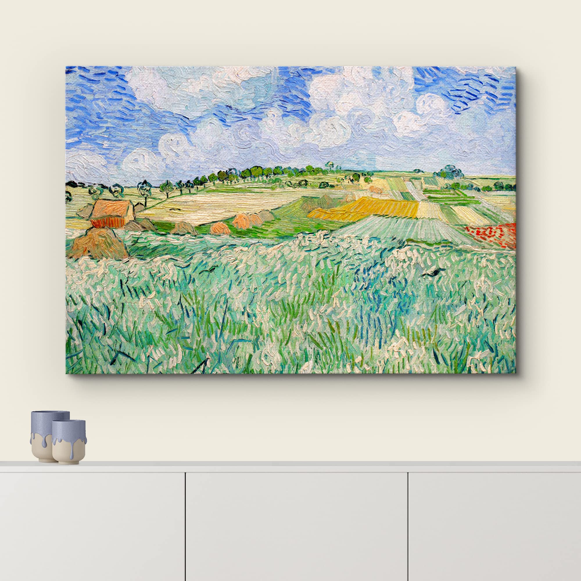 Amazon.co.jp: wall26 プレーン near Auvers ヴィンセント・ヴァン