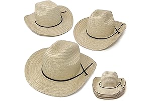 Versatile Western Straw Cowboy Hats for Style and Sun Protection