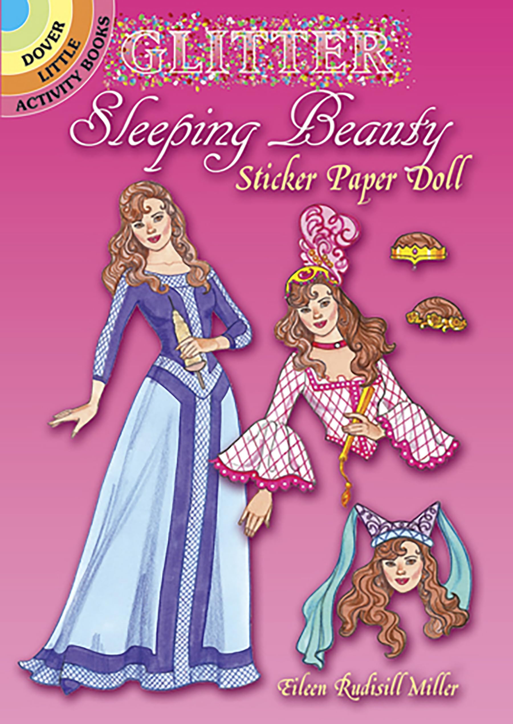 Glitter Sleeping Beauty Sticker Paper Doll (Little Activity Books)
