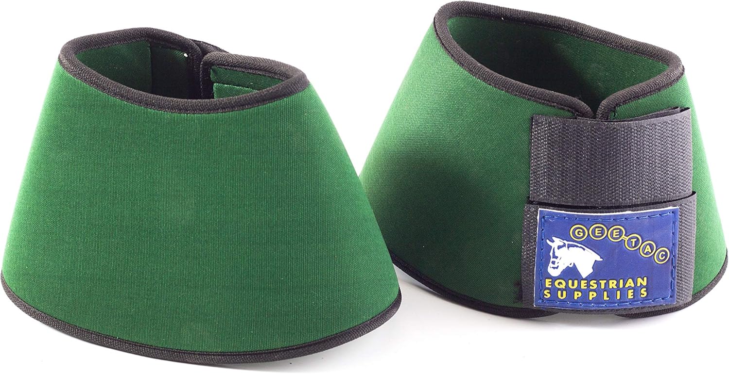 Neoprene Over Reach Brushing Boots Cob Brown