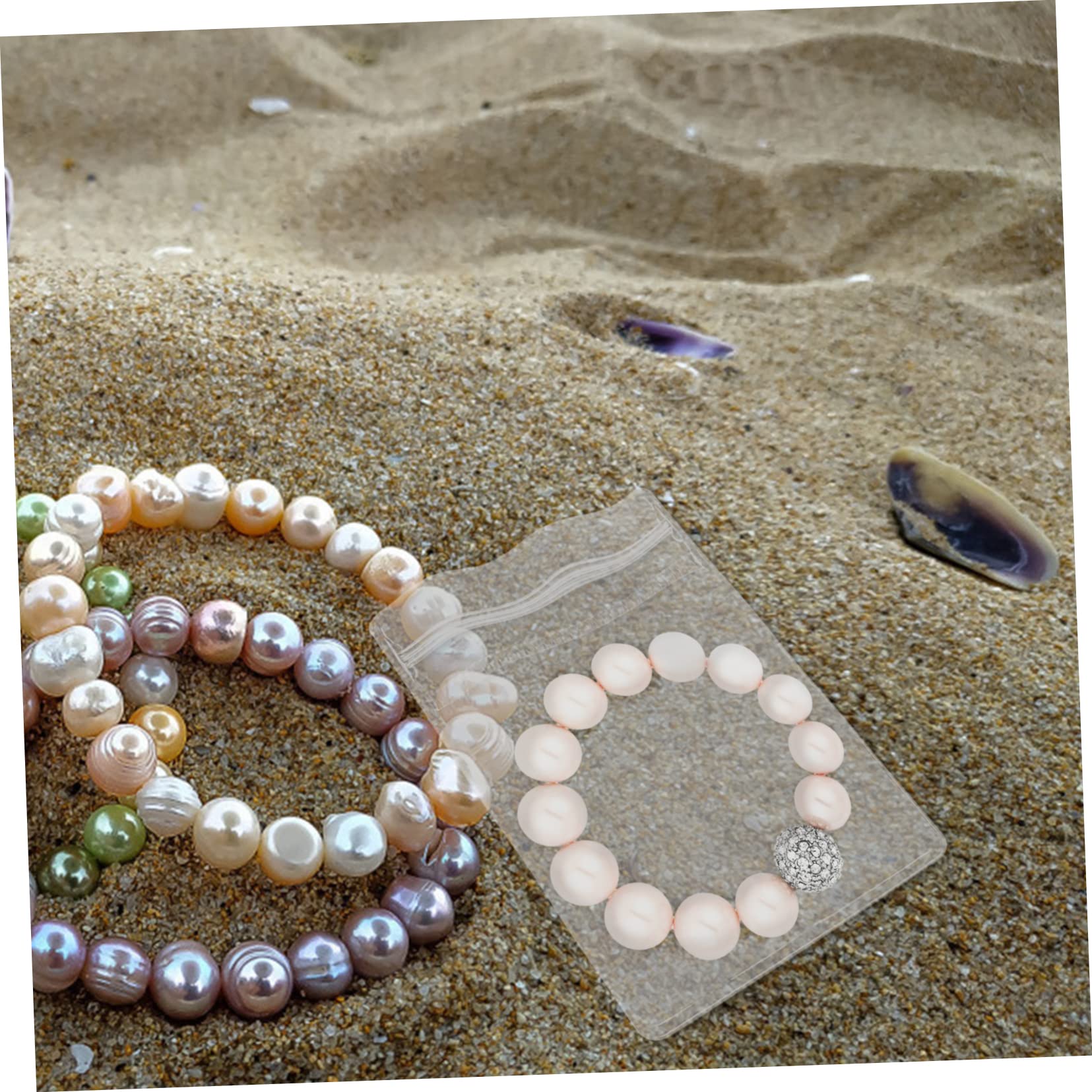 Sacchetti Plastica Con Cerniera 100 Sacchetti Di Plastica Con Cerniera 3x4 Pollici - Trasparenti, Per Organizzazione Gioielli E Semi Sacchetti Plastica Con Zip - Foto 3