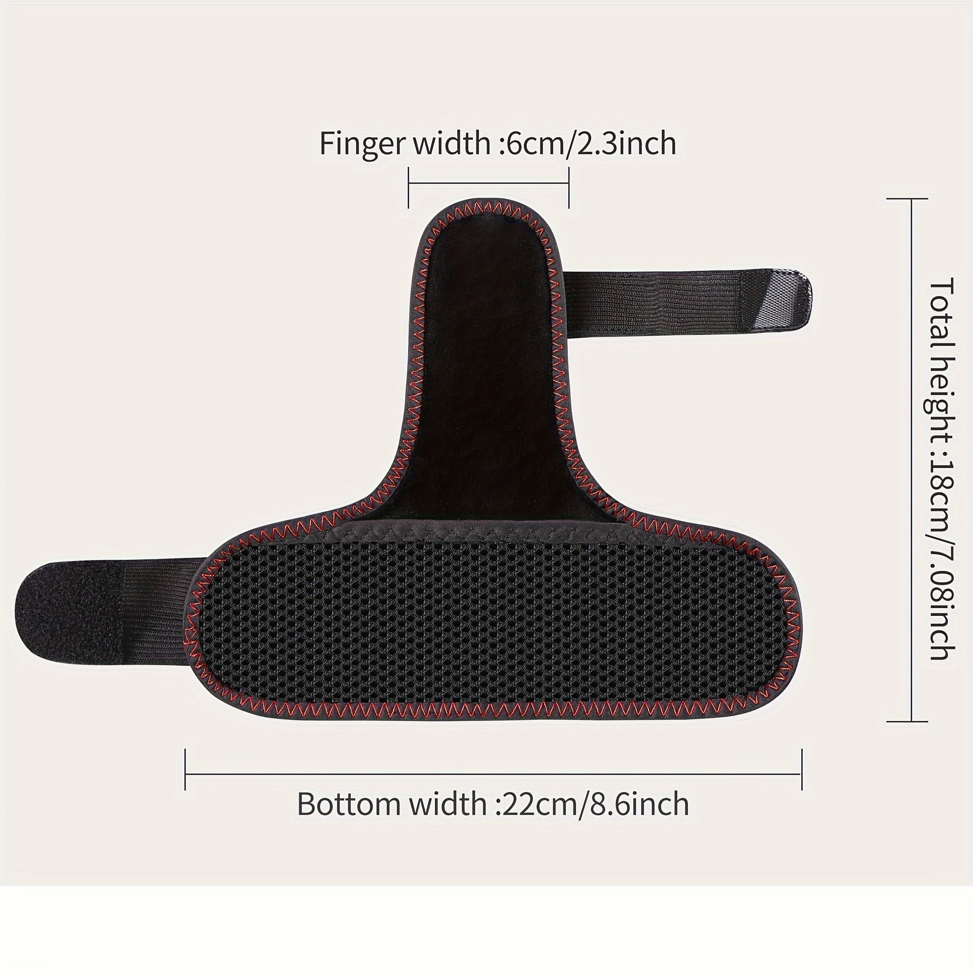 Wrist and Thumb Heating Pads for Arthritis and Carpal Tunnel, Wrist Vibration Heating pad, 3 Vibration Modes, 3 Heat Levels - Automatic Shutdown (Black)