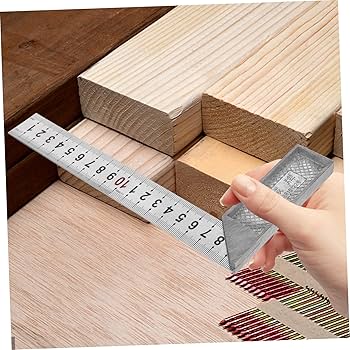 Amazon.co.jp: ETHZZLE 高精直角尺 ステンレススチール製 便利な