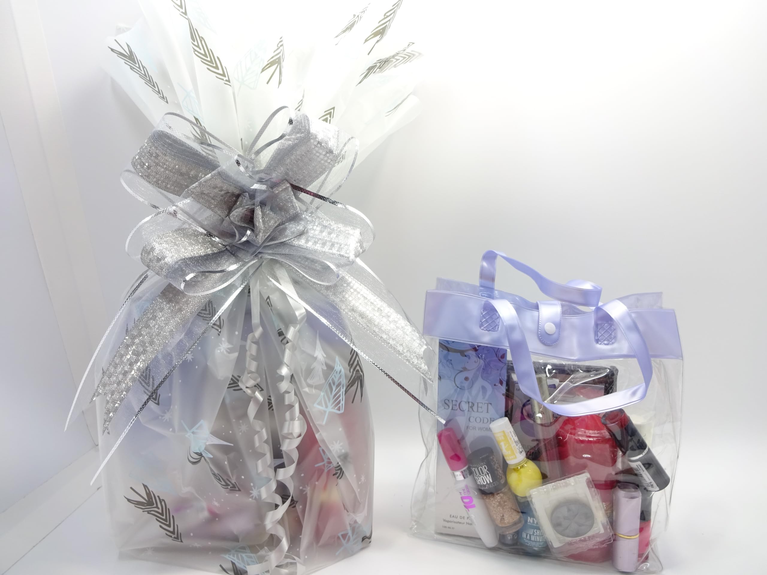 Kosz na prezenty na perfumy i makijaż dla kobiet, luksusowy zestaw upominkowy dla niej
