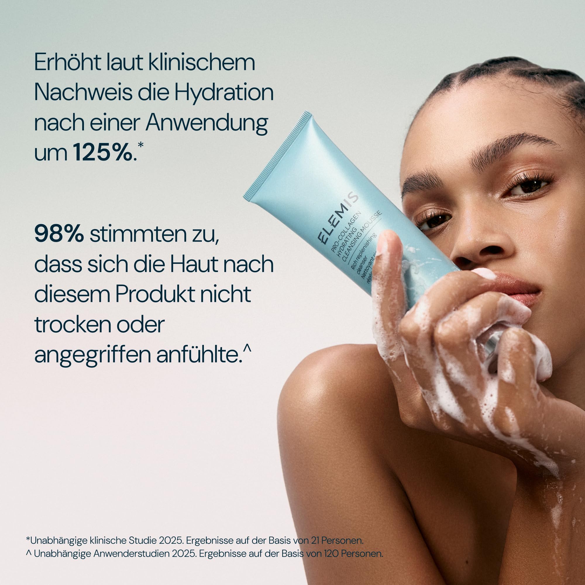 ELEMIS Gesichtsreiniger Face Wash, klinisch bewiesen – Abschminköl, Reinigungsschaum & Reinigungsgel, sanft und feuchtigkeitsspendend