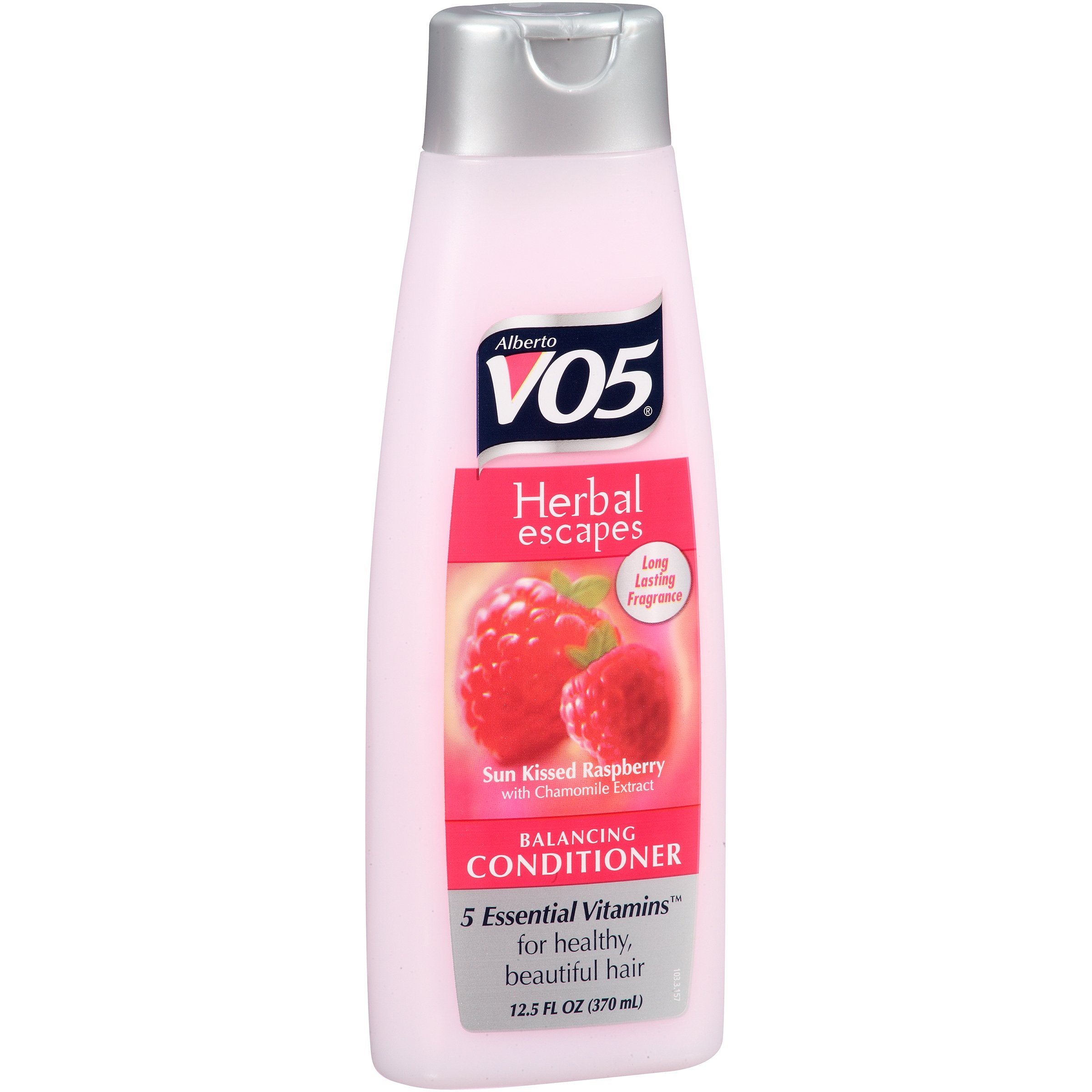 VO5 Alberto Herbal Escapes Balancing Conditioner Sun Kissed Raspberry, 12.5oz (Pack of 3)