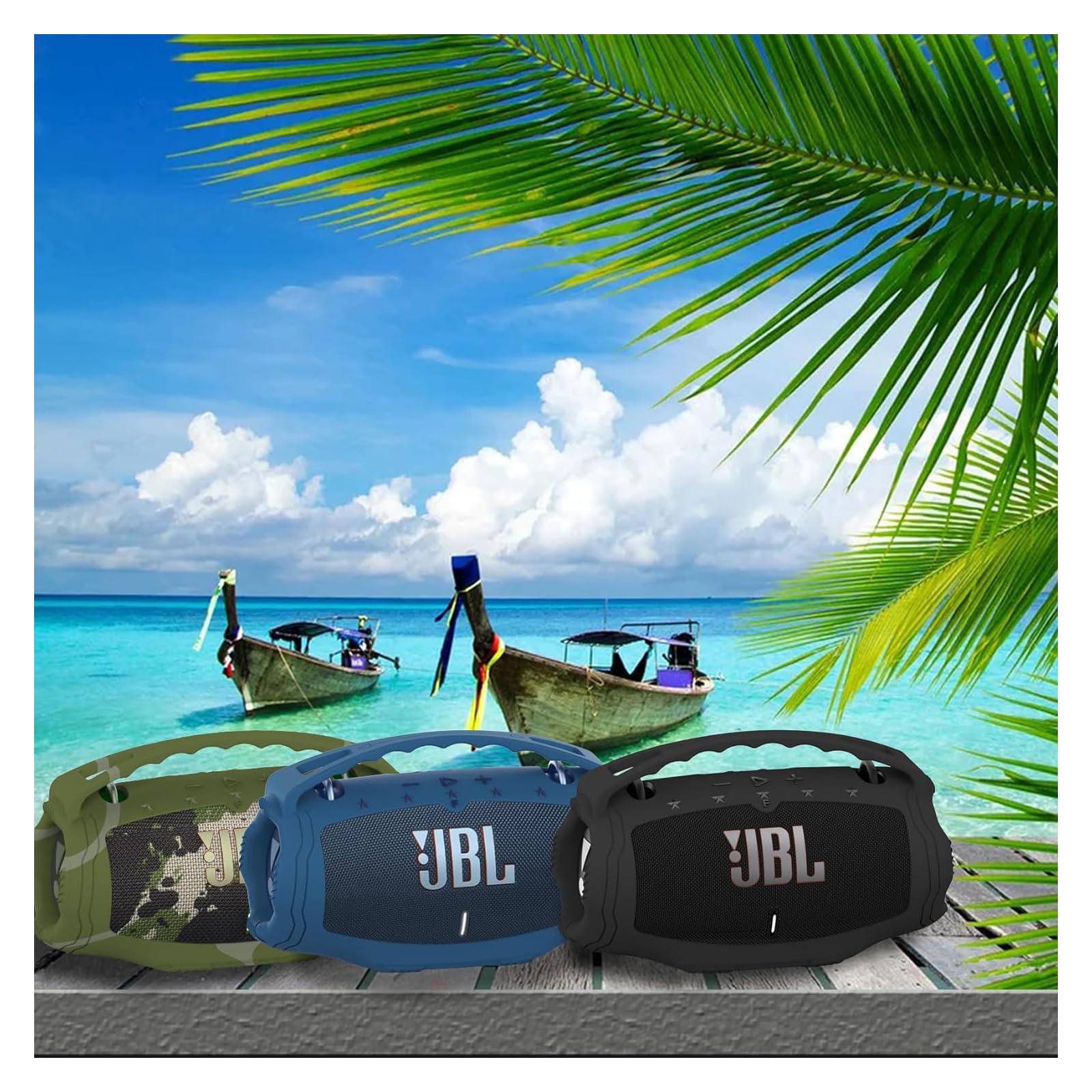 Silikon Case Cover Griff für JBL Xtreme 4 Portable Lautsprecher, weiche Schutzhülle für JBL Xtreme 4 Portable Lautsprecher Zubehör (nur Fall)
