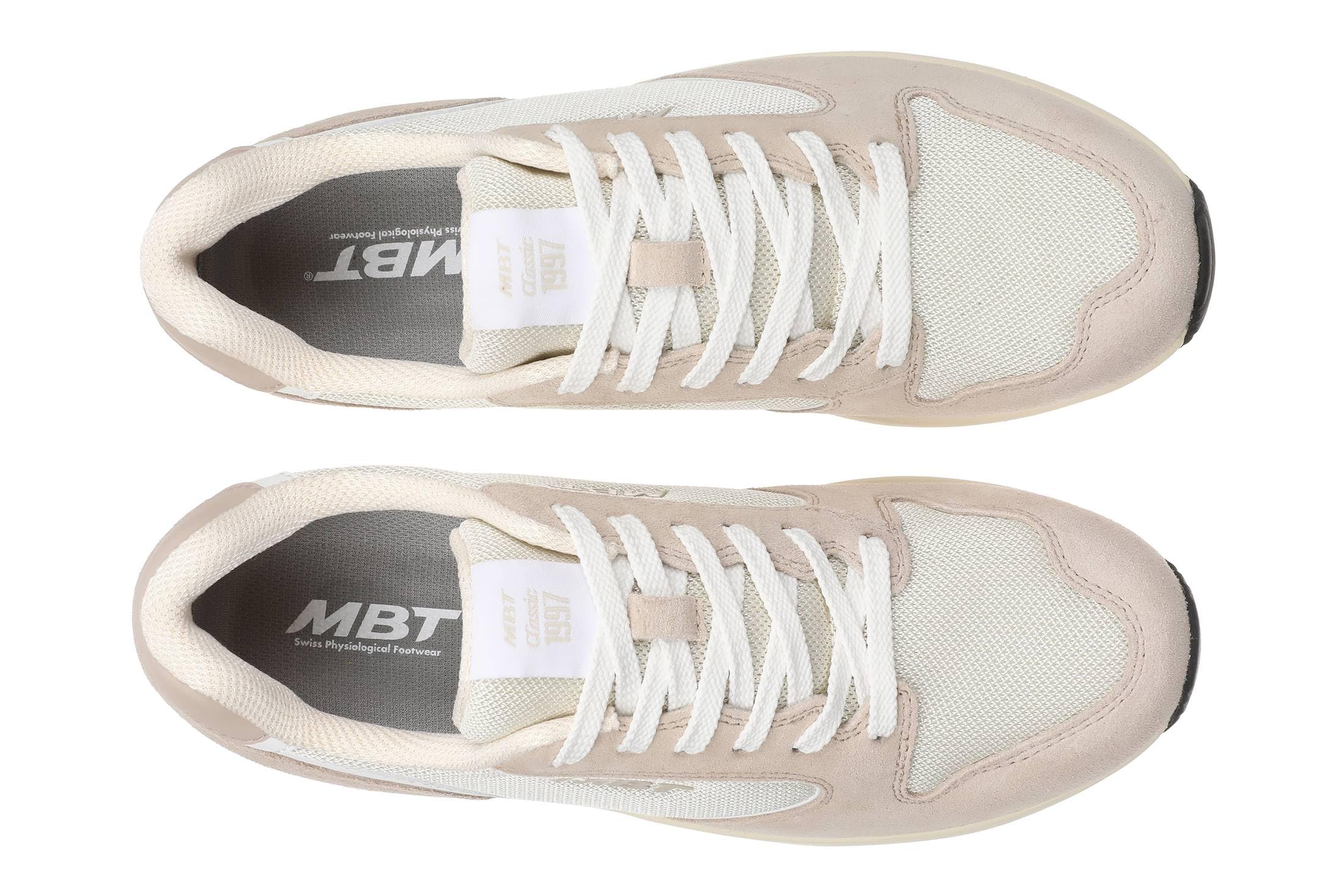 MBT-1997 Classic II Zapatillas Casual para Mujer Estilo Moderno. Deportivas Anatómicas y Cómodas. Calzado Fisiológico Confort y Estabilidad con Suela Curva. Sneakers con Cordón