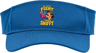 If It’s Fishy I Will Sniffy Funny Inappropriate Adult Humor Sport Sun Visor