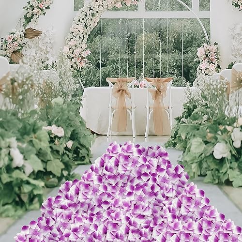 Vista 48 de JHFGJGH 500 exquisitos pétalos de rosa negros, pétalos de rosa de seda con emulación, pétalos de flores artificiales para noches románticas, bodas