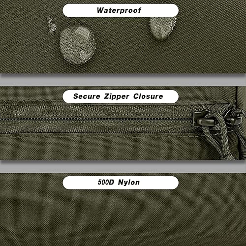 Miniatura 2 de Bolsa táctica Molle Admin Wide GP Utility Bolsas para chaleco y cinturón de servicio como bolsa de almacenamiento ampliada Cummerbund