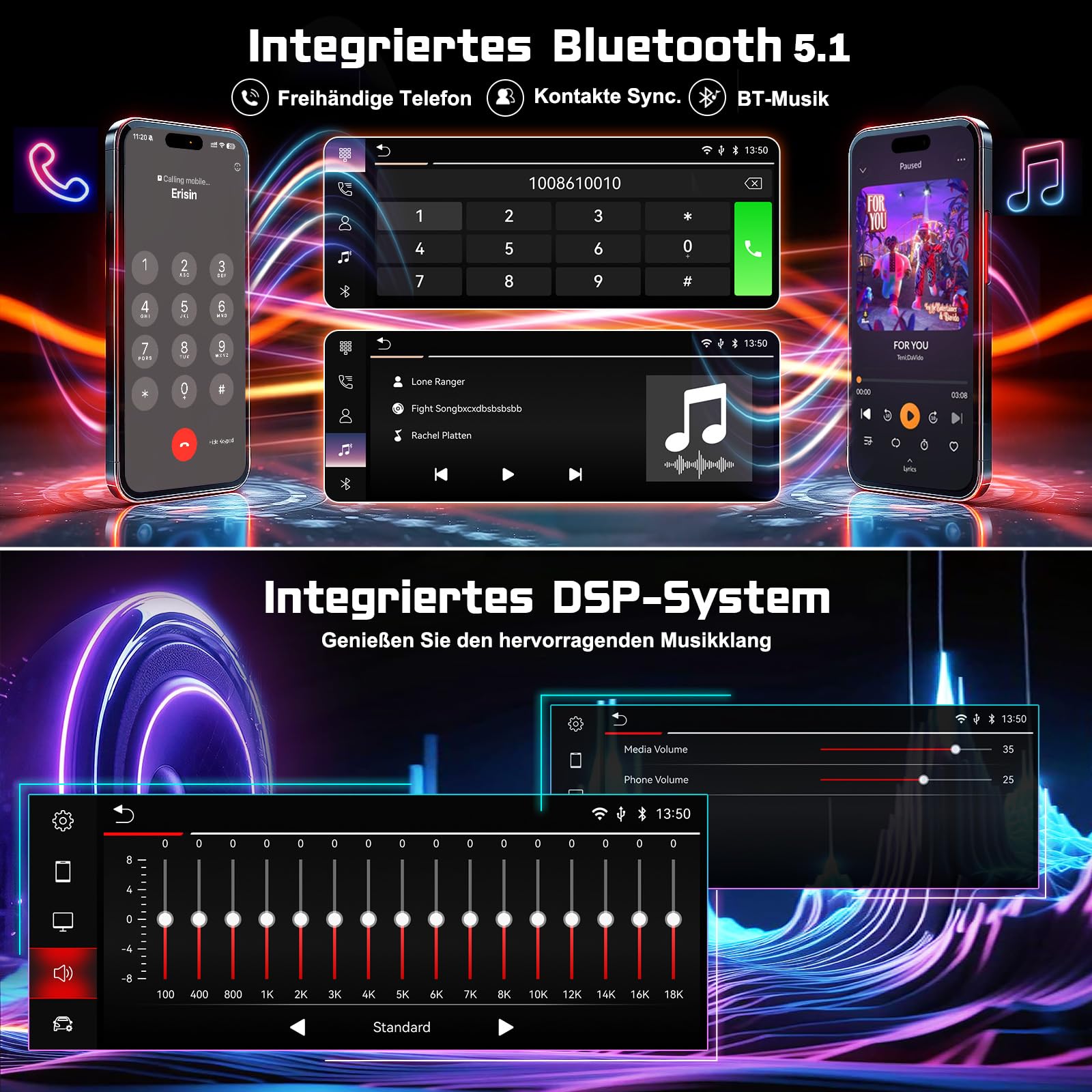 8.8 Zoll Autoradio CarPlay für BMW 3er E90 E91 E92 E93 5er E60 E61 6er E63 E64 CCC-System Unterstützt Touch Screen OEM iDrive Wireless Android Auto Bluetooth WiFi Canbus GPS Navi Schnellstart Linux