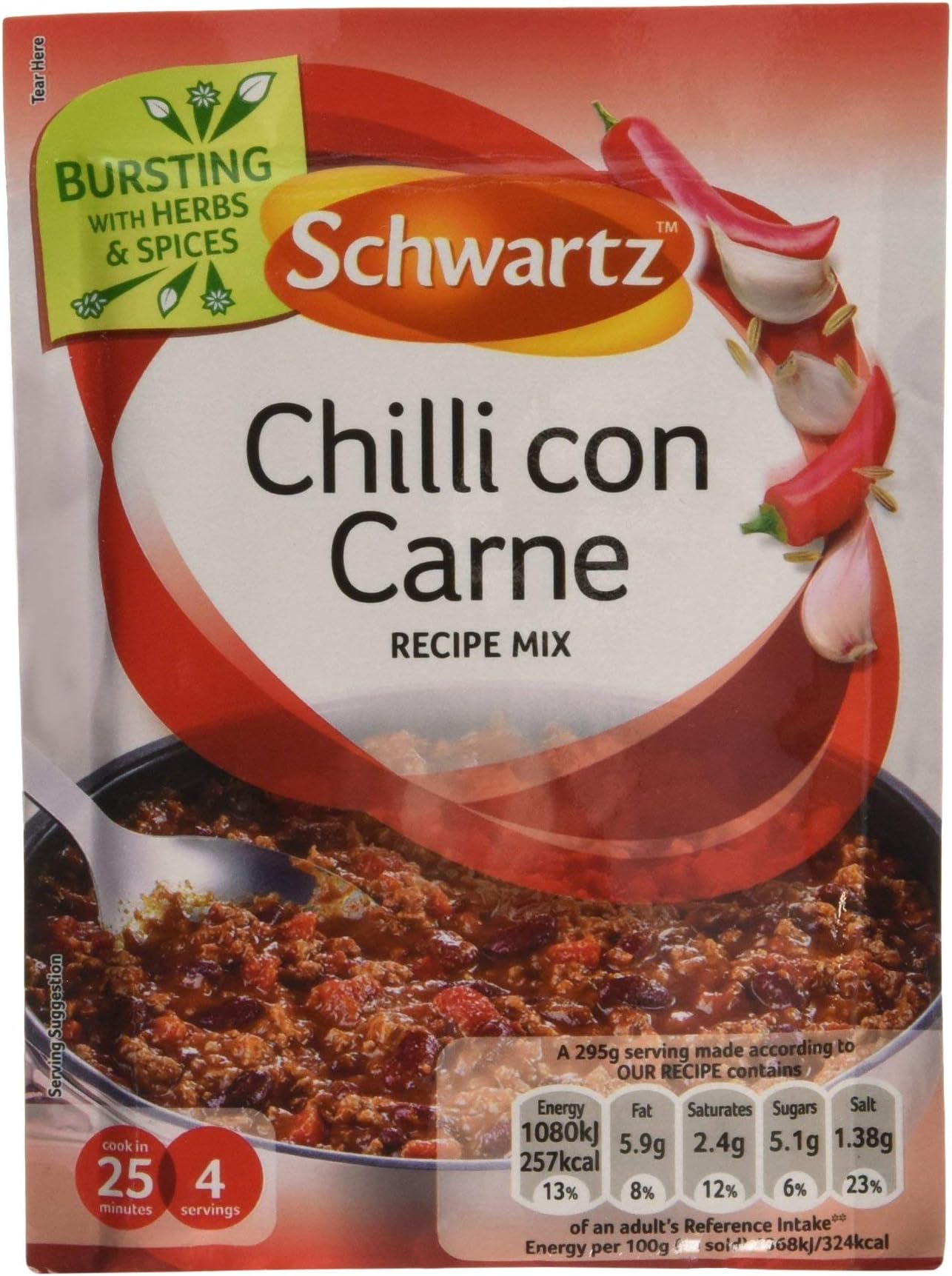 Schwartz Chilli Con Carne Mix 41g