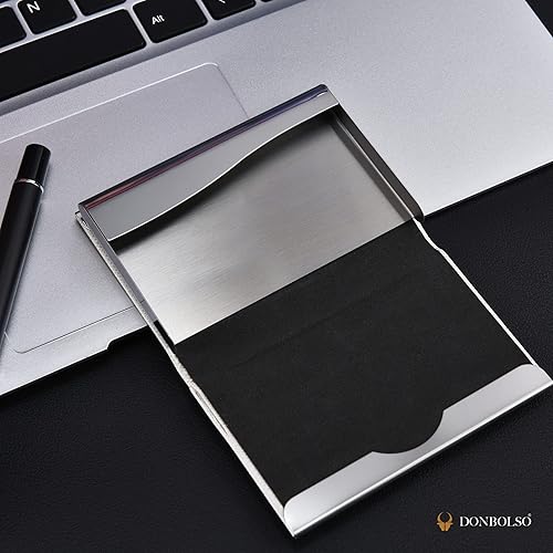 Miniatura 7 de Tarjetero para tarjetas de visita - Estuche para tarjetas de visita - Tarjetero de crédito para hombres y mujeres - Estuche para tarjetas de visita