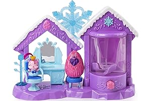 Royal Hatchimals CollEGGtibles, Glitter Salon Playset with 2 Exclusive Royals, for Kids...