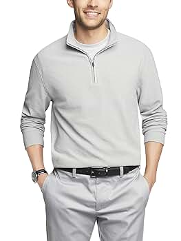 Amazon.com: Van Heusen Men's Flex Long Sleeve 1/4 Zip
