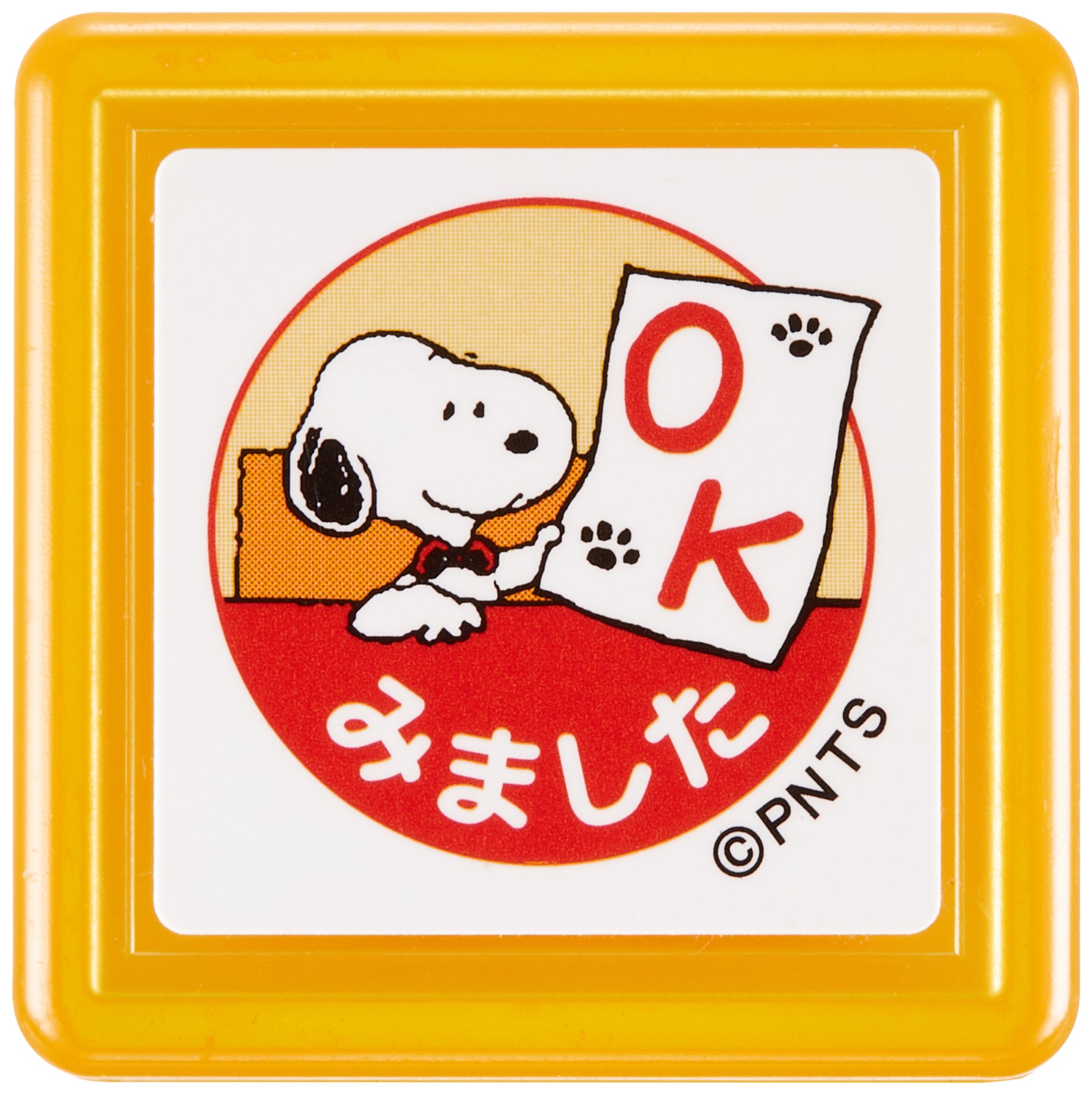 Amazon.co.jp: Kodomonokao 2208-141 Snoopy Penetration Stamp J (OK