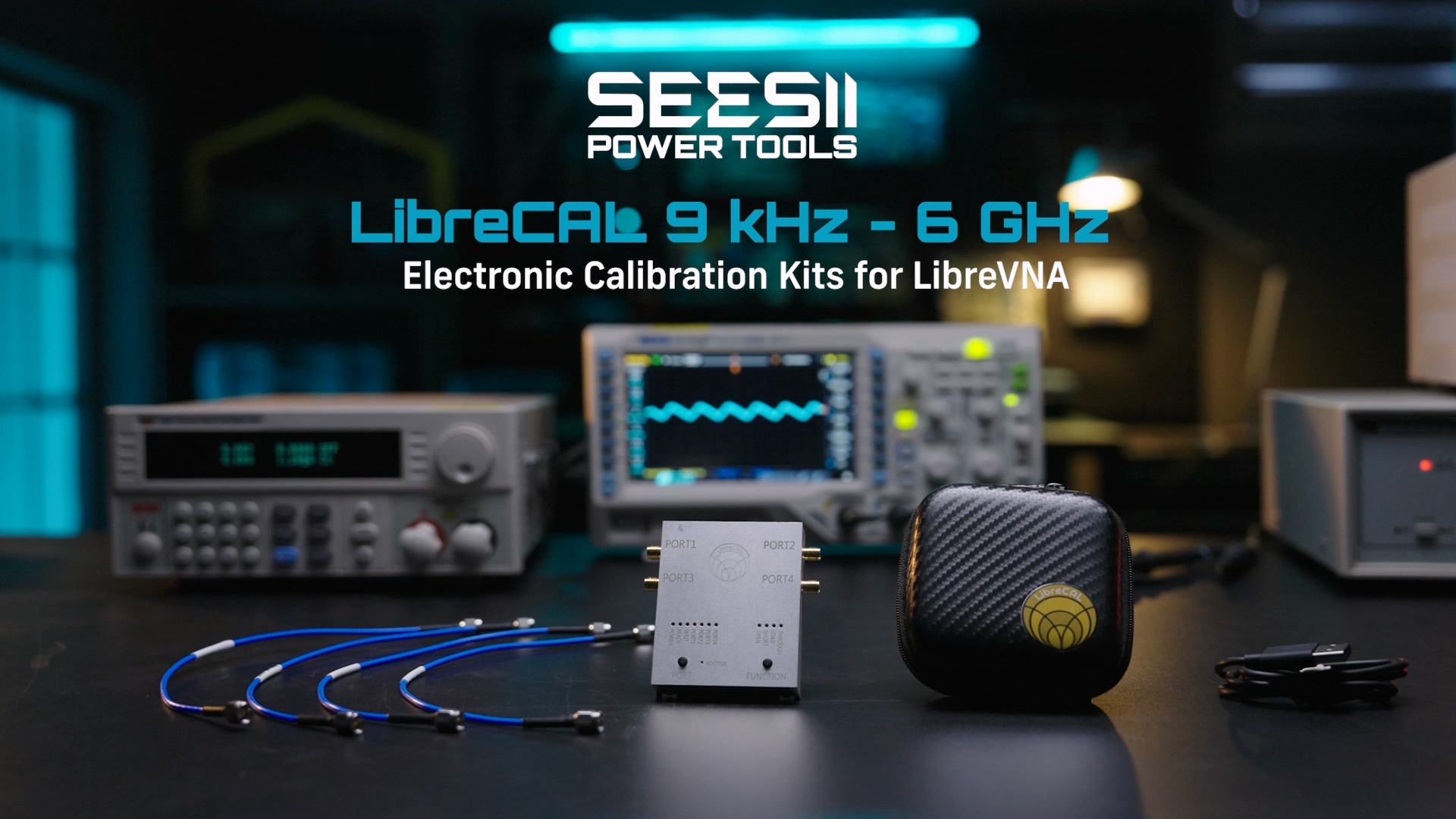 Image of SEESII LibreCAL Electronic Calibration Kit 4-Port for LibreVNA