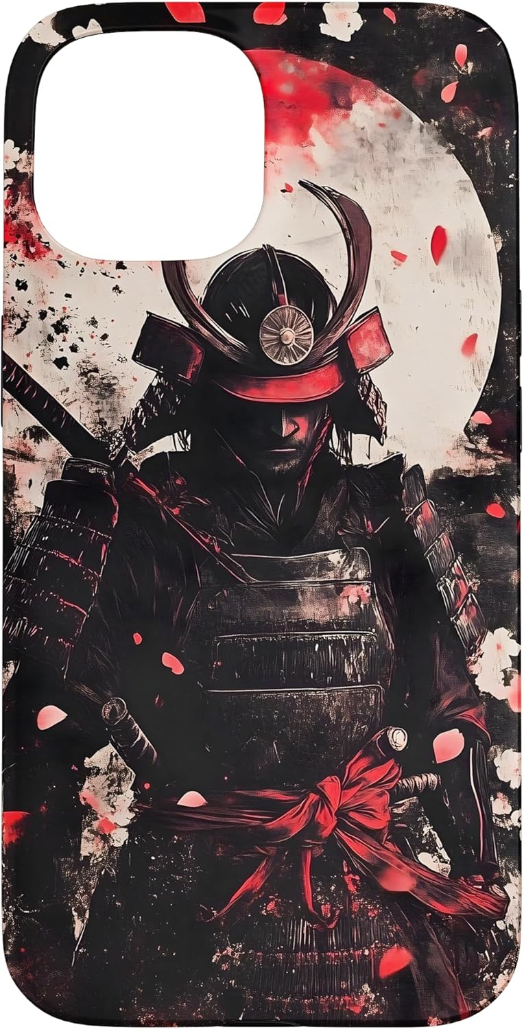Samurai Moonlit Warrior Case for iPhone 15