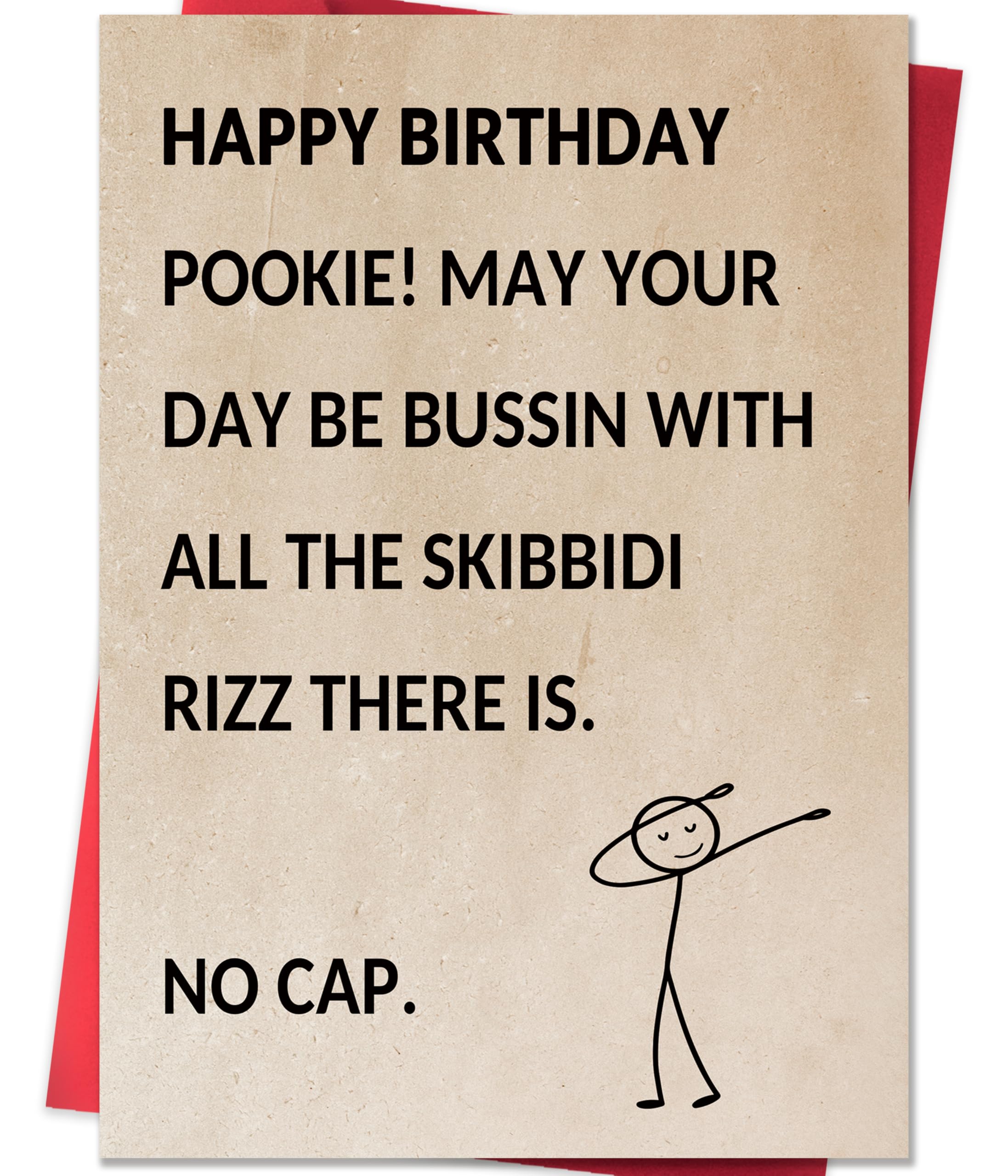 Smithtuy Funny Birthday Card for Men Women Boys Girls，Birthday Gifts & Decorations for Dad Mom Husband Wife Son Daughter，10 to 80 Year Old Birthday