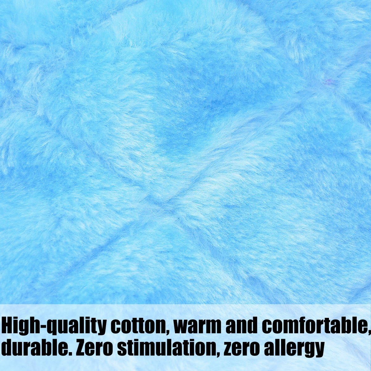 Winter Warm Bird Nest House Shed Hut Hanging Hammock Finch Cage Plush Fluffy Birds Hut Hideaway for Parrot Macaw Budgies Eclectus Parakeet Cockatiels Cockatoo Lovebird (L, Blue) : Pet Supplies