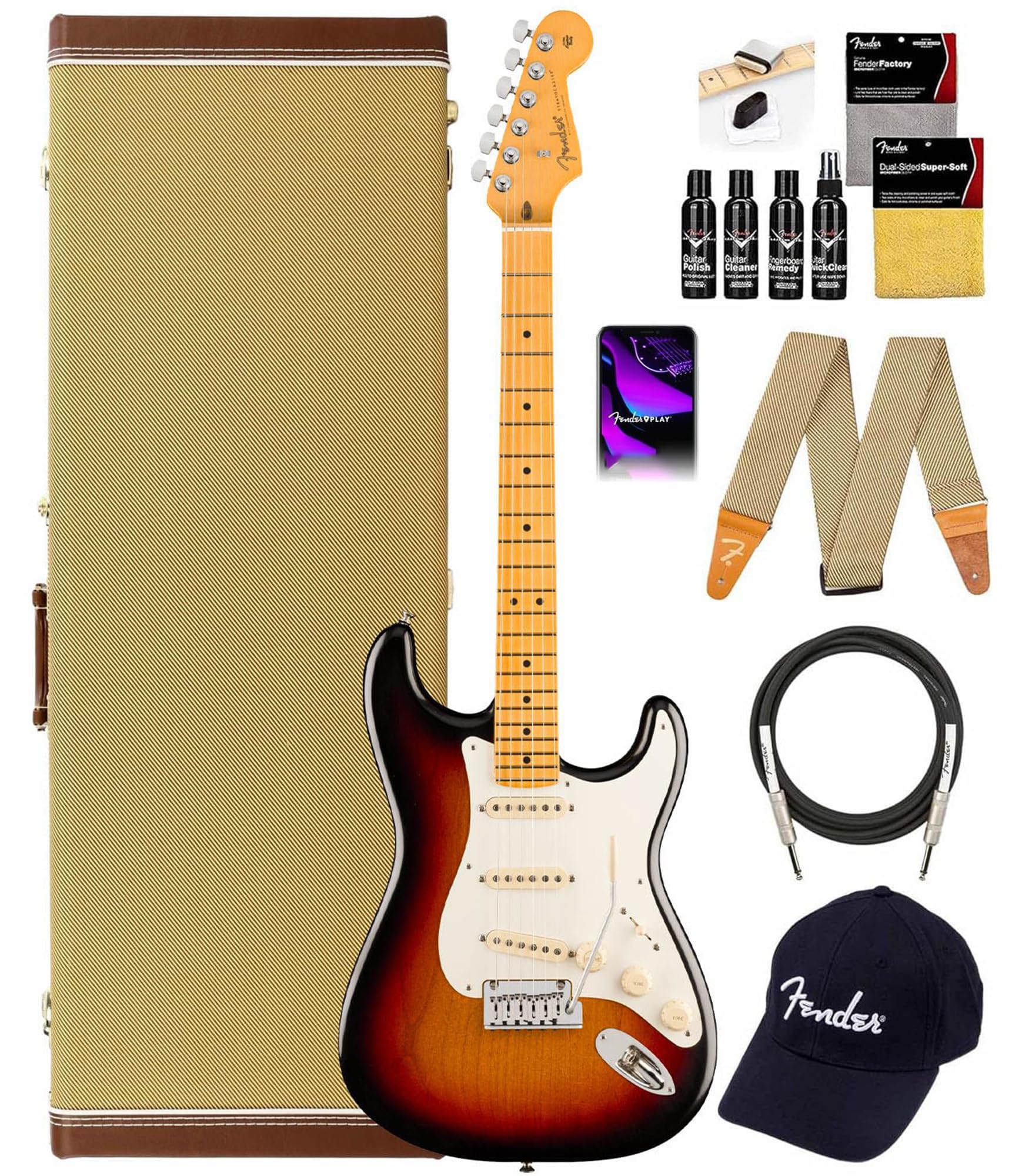 Amazon.com: Fender American Ultra Luxe Vintage '50s Stratocaster