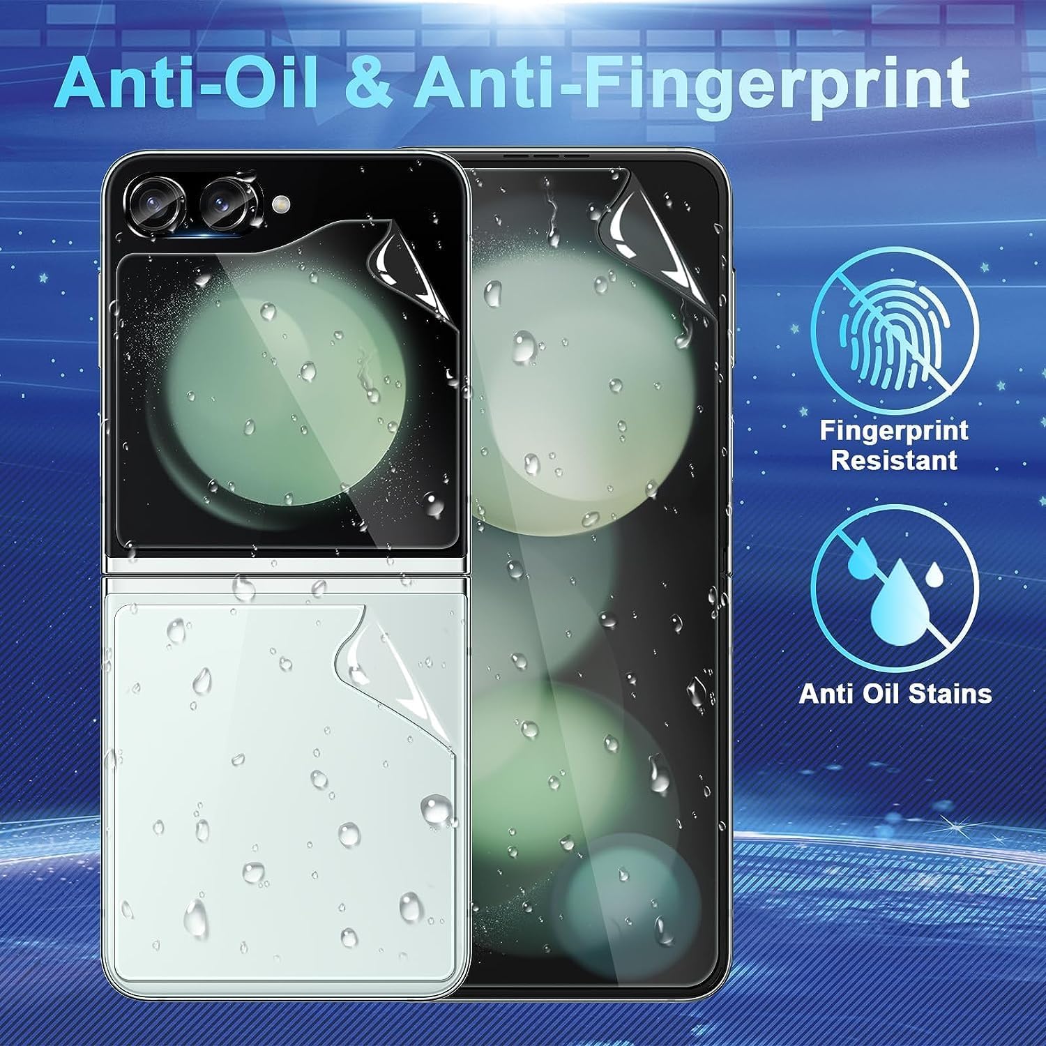 Samsung Galaxy Z Flip 5 Screen Protector - 9H Protection -2 Samsung Galaxy Z Flip 5 Screen Protector - 9H Protection -2