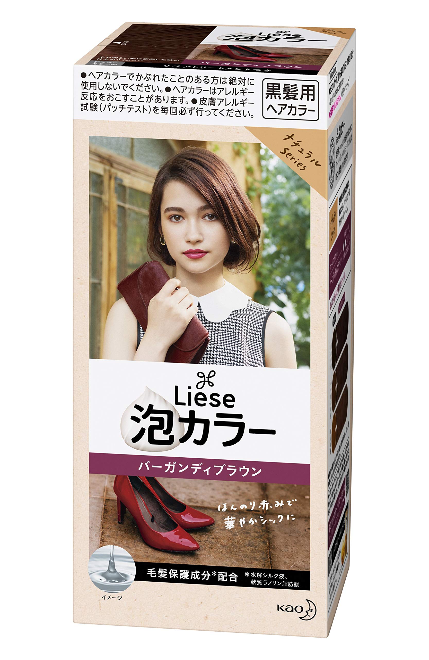 Amazon | リーゼ 泡カラー バーガンディブラウン 108ml 【医薬部外品